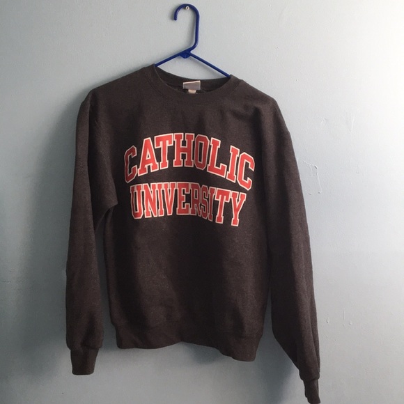 catholic university sweatshirt